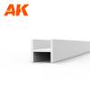 BEAMS H SHAPE 3.0 x 3.0 x 350 mm x 3 units STYRENE