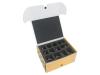S&S Half-size Medium Box for 12 SW Shatterpoint minis and gaming accessories  (V2)
