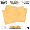 MDF Bases - Rectangular 100x150mm