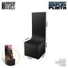 Backdrop Display Plinth 6x6x6cm Black
