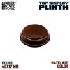 Round Wood display bases 4x4 cm - Hazelnut