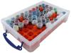 Feldherr paint racks + token trays for 4L Really Useful Boxes - 56 Citadel Paint Pots (12 ml) + game material