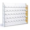 Wall Mounted Paint Display for 17 ml bottles