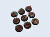 Scrapyard Bases, Wround 30mm (5)