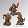28mm/30mm Dwarf Miners set (3)