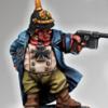 28mm Dwarf Sturmgrenadier Officer 