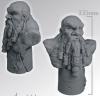 Dwarf Warrior - total height 135 mm