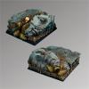 Ancient Ruins 40 mm square Bases (2)
