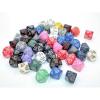 Polyhedral d10% dice: Bag of 50 Asst: Opaq