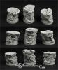 Celtic Ruins 32mm round bases set 1 (3)