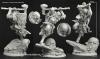 Knight 75mm figure total height 115mm