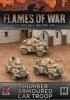 Desert Rats Humber Armoured Car Troop (x3)