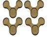 Horde Pack 4 x 75mm Small Cavalry Unit Angled Tray