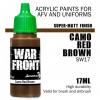 Camo Red Brown