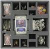 AGJF090BO 90 mm foam tray with 15 compartments for Arcadia Quset: Inferno
