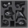 AGKA100BO 100 mm foam tray with 9 compartments for Dark Souls - The Board Game - bosses