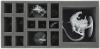 AU085ZC20 85 mm (3.36 inches) foam tray for Zombicide Black Plague Abominarat and Abominalpha