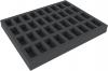 FS035BO 35 mm (1.38 Inch) slot foam with base - full-size