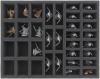 FS035MD02 35 mm (1.38 inches) full size foam tray with 34 compartments for Massive Darkness