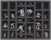 FS050MD04 50 mm (2 inches) full size foam tray with 26 compartments for Massive Darkness