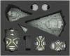FSKP075BO 75 mm (2.95 inches) full-size foam tray for Star Wars Armada: Star Destroyer or Chimaera