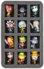 HS050KR02 50 mm (2 inch) half-size Figure Foam Tray for 12 Krosmaster figures