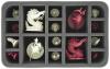 HS060DC05 60 mm Half-Size Foam Tray for 16 Descent figures