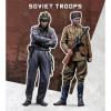 Soviet troops