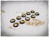 Prepainted Bases, Winter, Round, 25 mm, x10