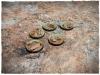 Prepainted Bases, Badlands, Round, 40 mm, x5
