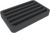 HS040A004 Foam Tray Track N Trains upright 5 Slots cross each 20 mm