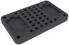 HS025DM02 25 mm half-size foam tray 36 compartments plus 2 card-slots for Dice Masters