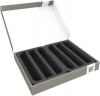 Feldherr Storage Box FSLB040 for model railway locomotives, wagons and vehicles lying for TT scale