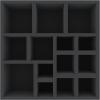 AFGJ090BO 285 mm x 285 mm x 90 mm (3.55 inches) foam tray for board game boxes