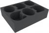 FSMEFT090BO foam tray for 3 Warlord Battle Titans