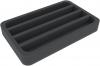 HSMELG035BO 35 mm foam tray with 4 compartments each 30 mm
