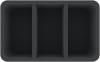 HSDF100BO 100 mm (4 inches) half-size foam tray 3 slots for very large miniatures