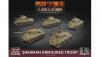 Sherman Armoured Troop  (x5 Plastic)