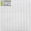ABS Plasticard - MEDIUM RECTANGLES Textured Sheet - A4