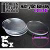 Acrylic Bases - Round 55 mm CLEAR