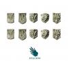 Salamandra Knights Small Shoulder Shields