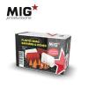 Plastic Road Barriers & Cones 1:35