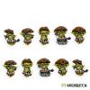 Pirate Orc Heads (5)