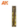 BRASS PIPES 0,8mm, 5 units