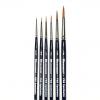 Pro Synthetic 6 brush set – 1each of all sizes
