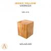 Iroko Yellow Varnish-40x40x50