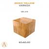 Iroko Yellow Varnish-60x60x50