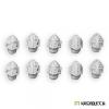 Imperial Crusaders Helmet Heads (10)