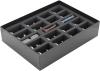 FELDHERR FOAM SET + CARD HOLDER FOR HEROQUEST (2021): THE RETURN OF THE WITCH LORD - BOARD GAME BOX