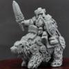 15mm Dwarf Lord on War Bear #3